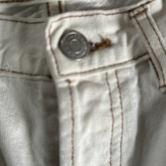 Pacsun white ripped jeans knee high ripped - Picture 7 of 9